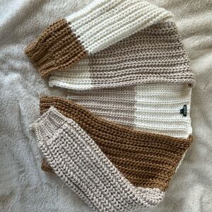 wild fable Chunky Knit Cardigan - Cream